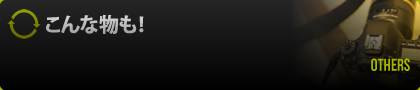 こんな物も！